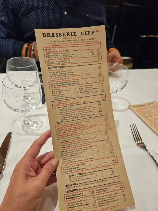 brasserie lipp bonne table manger paris christelle lefresne