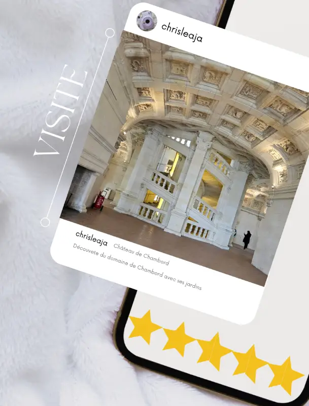 château de chambord visite notation christelle lefresne