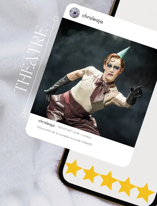 comédie musicale cabaret londres notation kit kat club christelle lefresne