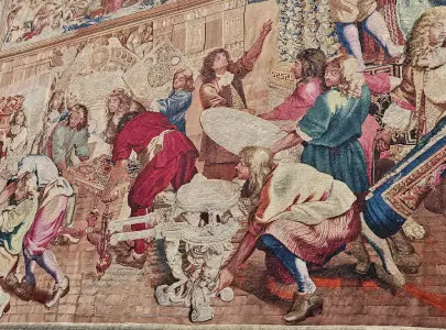 grand palais nef exposition trésor retrouvé le roi soleil tapis 2 christelle lefresne