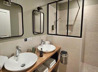 hôtel du cyne val de loire salle de bain christelle lefresne