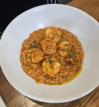 marcela restaurant plats crevettes christelle lefresne