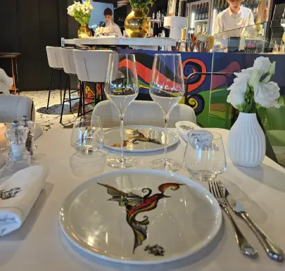 möet in paris allénos restaurant ephémère table christelle lefresne