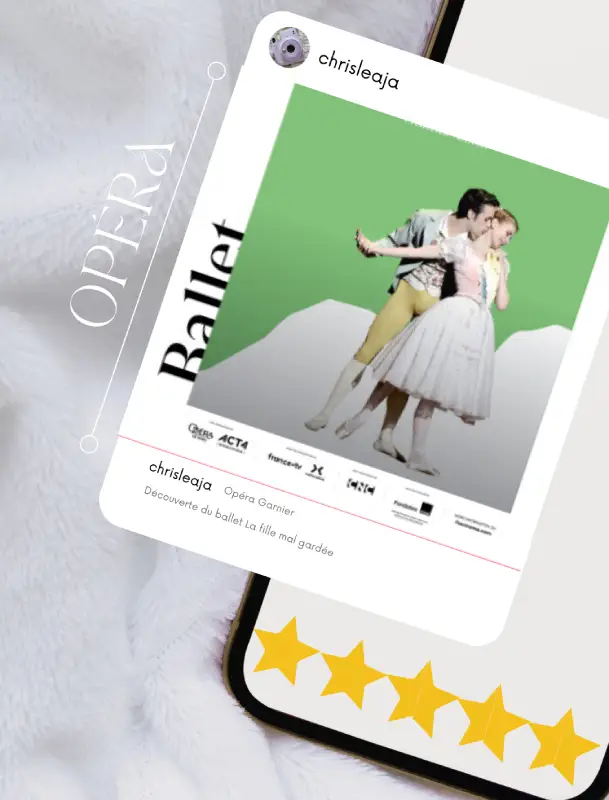 opéra garnier la fille mal gardée ballet notation christelle lefresne