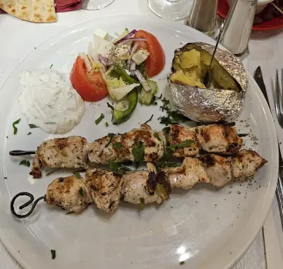 restaurant la crète cuisine tradtionnelle grec brochette christelle lefresne