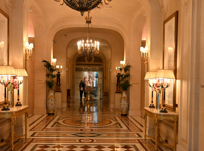 shangri la paris hôtel luxe entrée christelle lefresne