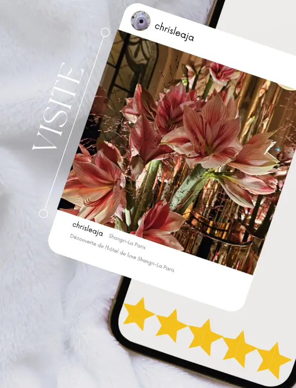 visite shangri la paris hôtel de luxe notation christelle lefresne
