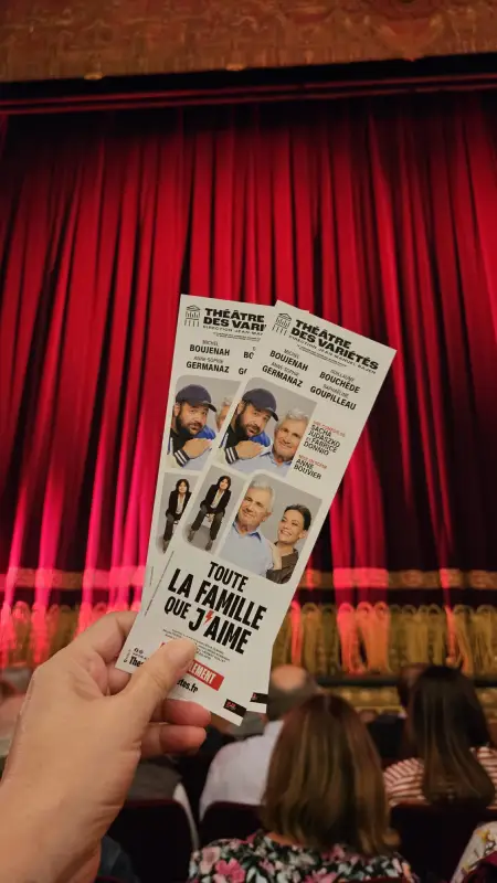 toute la famille que j'aime théâtre théâtre des variétés notation christelle lefresne