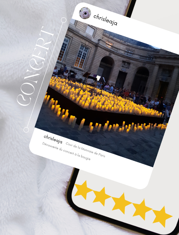 a candlelight concert monnaie de paris queen notation christelle lefresne
