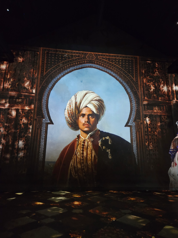 atelier des lumières immersif exposition paris les orientalistes christelle lefresne