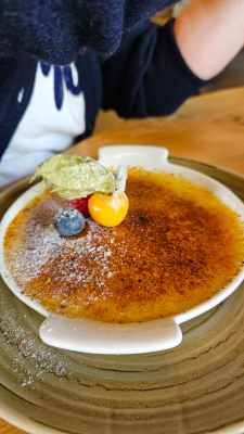 auberge du mont mercure restaurant vendée crème brulée christelle lefresne