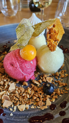 auberge du mont mercure restaurant vendée sorbet christelle lefresne