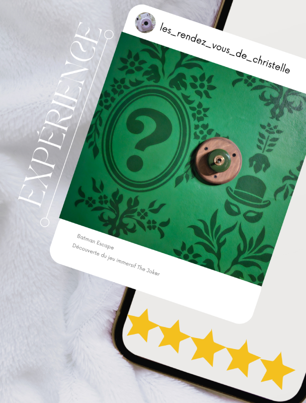 batman escape the jocker paris jeu immersif notation christelle lefresne