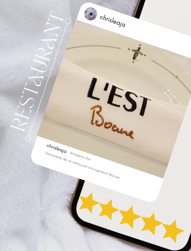 brasserie l'est restaurant bocuse notation christelle lefresne