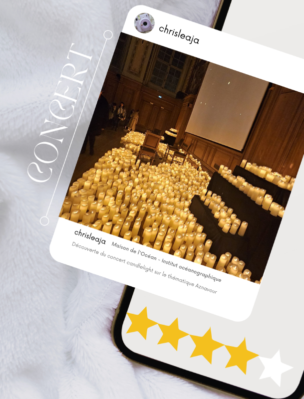 candlelight concert aznavour maison de l'océan notation christelle lefresne
