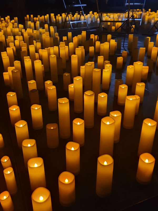 candlelight concert queen christelle lefresne