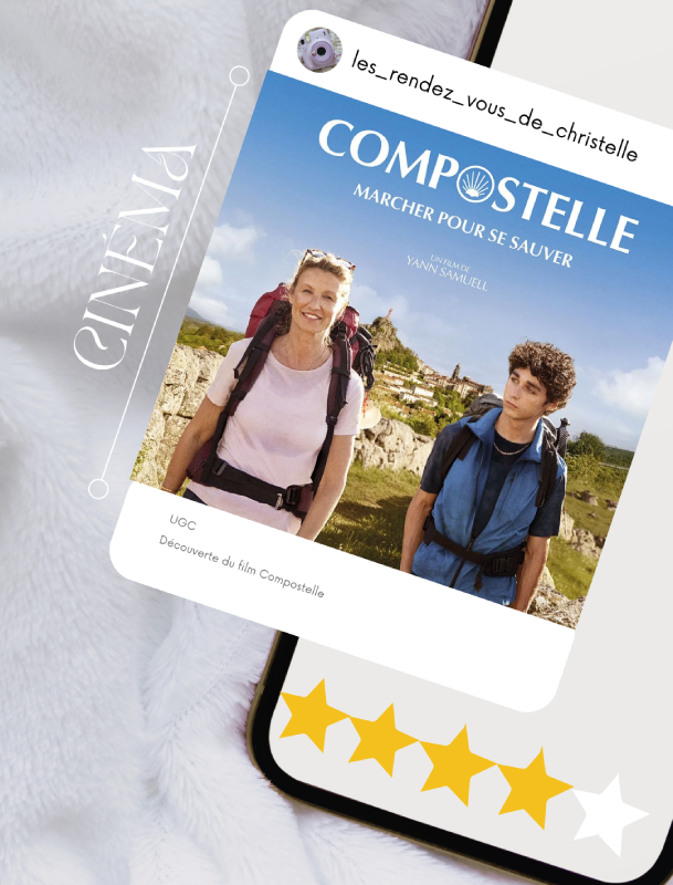 compostelle film faits réels alexandra lamy marcher pour se sauver notation christell lefresne