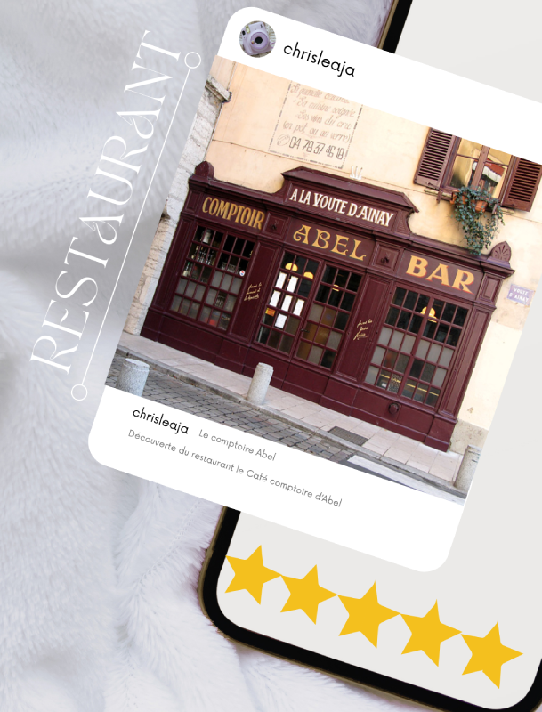 comptoir d'abel restaurant lyon notation christelle lefresne