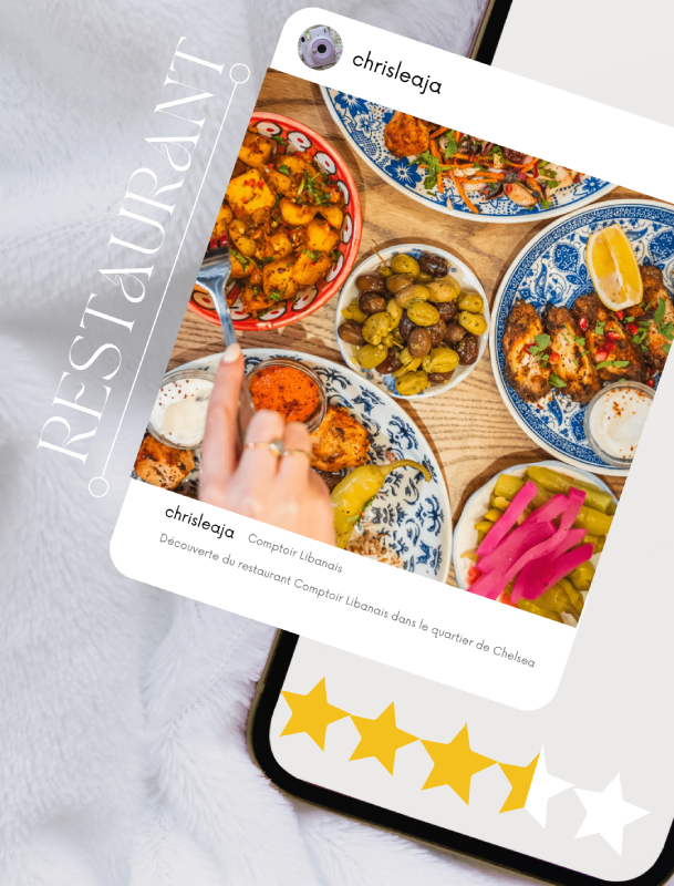 comptoir libanais restaurant chelsea londres notation christelle lefresne
