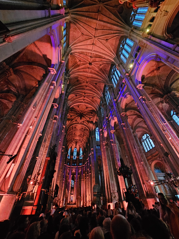 eglise st eustache paris luminiscence christelle lefresne