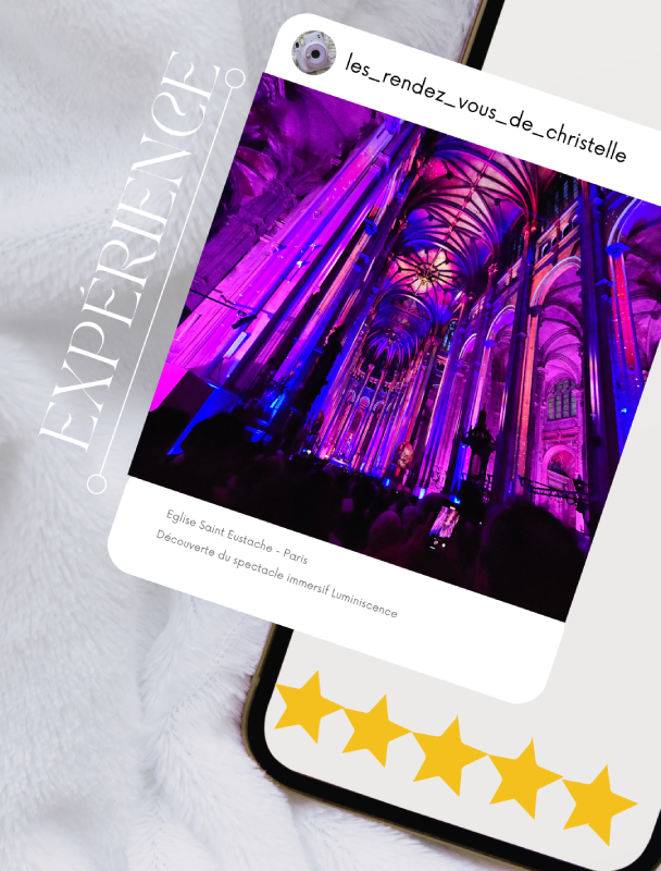 eglise st eustache paris luminiscence notation christelle lefresne