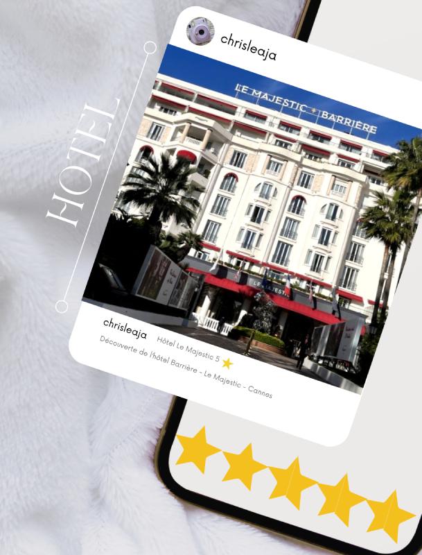 hôtel le majestic cannes notation christelle lefresne