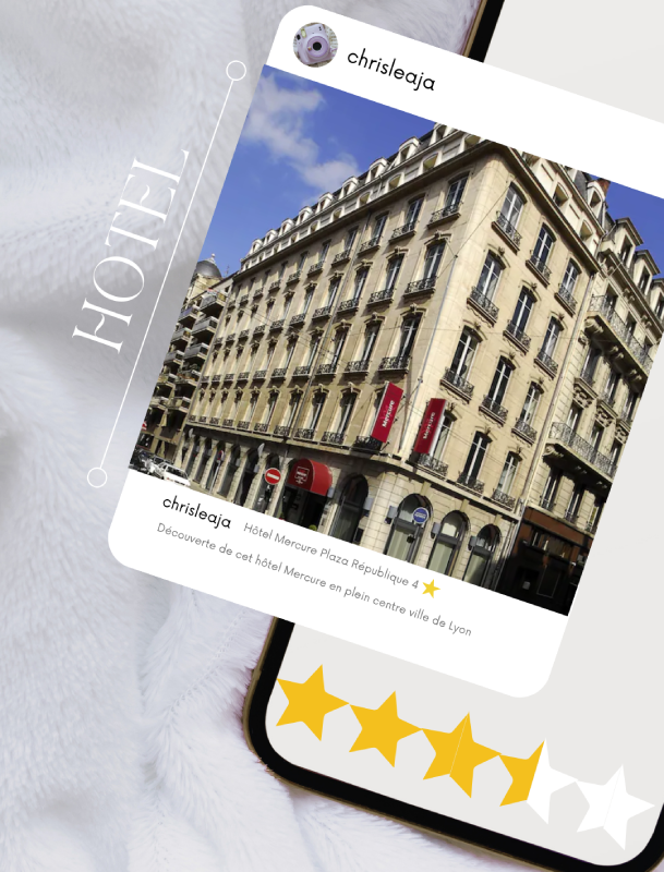 hôtel mercure plaza république lyon notation christelle lefresne