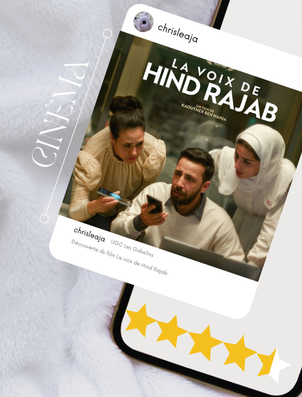la voix de hind rajab cinéma notation christelle lefresne