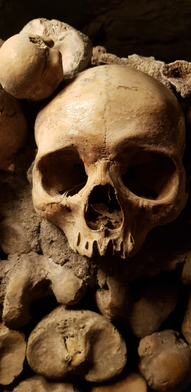 les catacombes ossuaires paris ancienne carrière insolite christelle lefresne