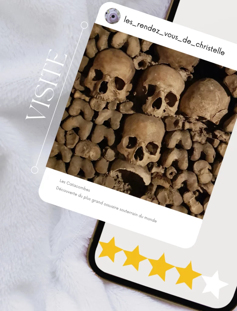 les catacombes ossuaires paris ancienne carrière notation christelle lefresne