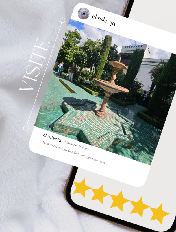 les jardins de la mosquée de paris visite christelle lefresne