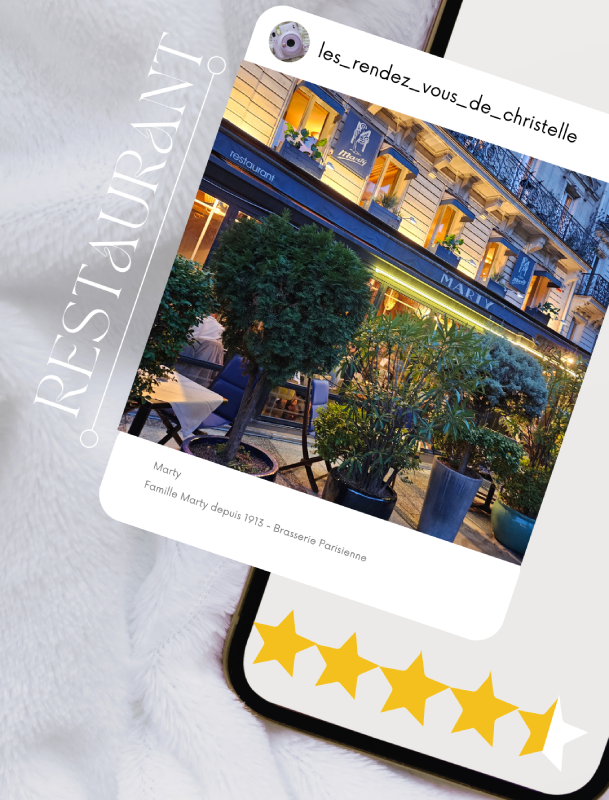 marty brasserie paris notation christelle lefresne