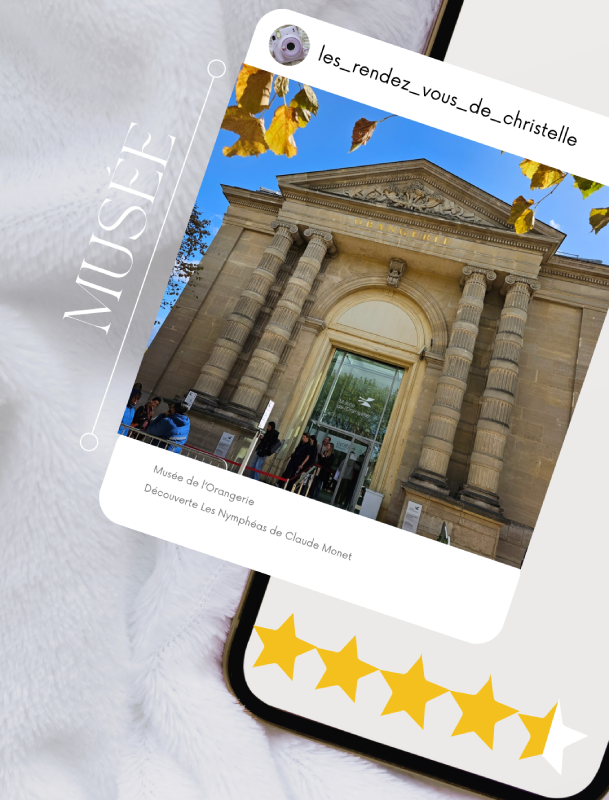 musée de l'orangerie visite exposition permanente paris notation christelle lefresne