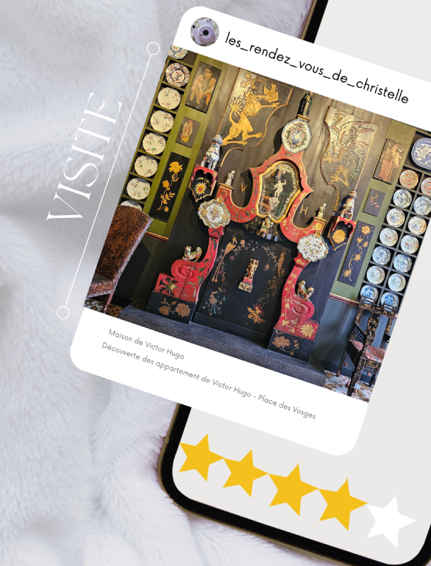 musée victor hugo paris place des vosges notation christelle lefresne