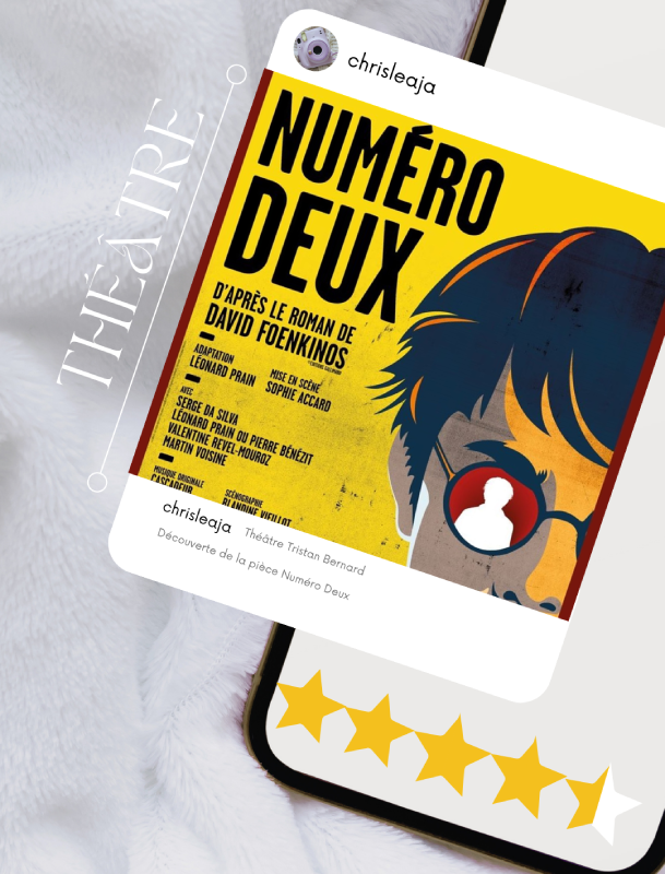 numéro deux théâtre tristan bernard foenkinos christelle lefresne (1)