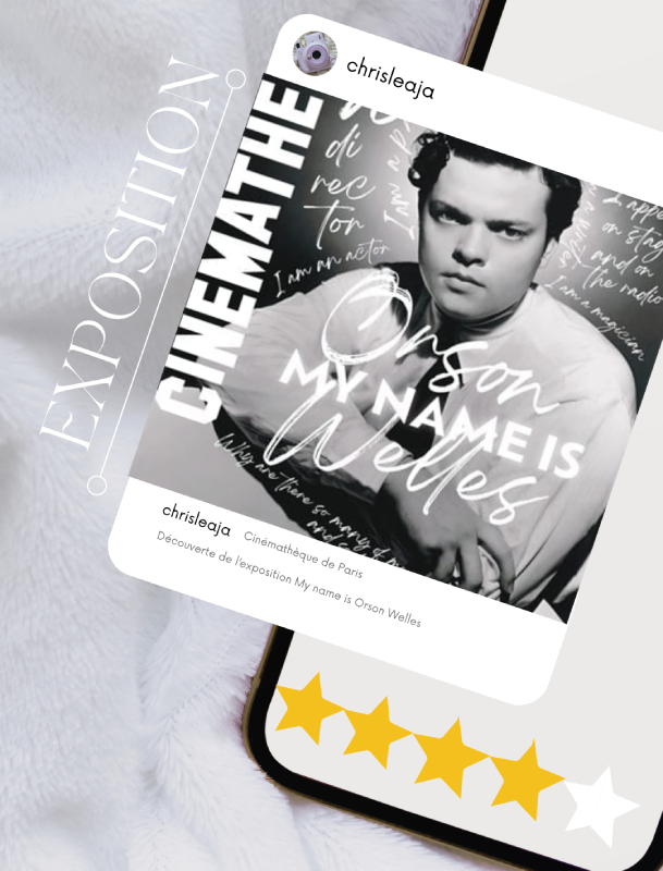 orson welles exposition cinémathèque paris christelle lefresne