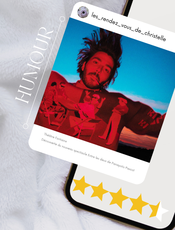 panayotis pascot humour spectacle théatre fontaine notation christelle lefresne