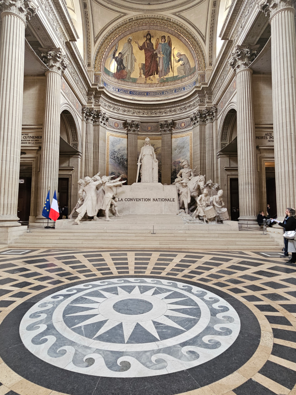 panthéon visite paris intérieur christelle lefresne