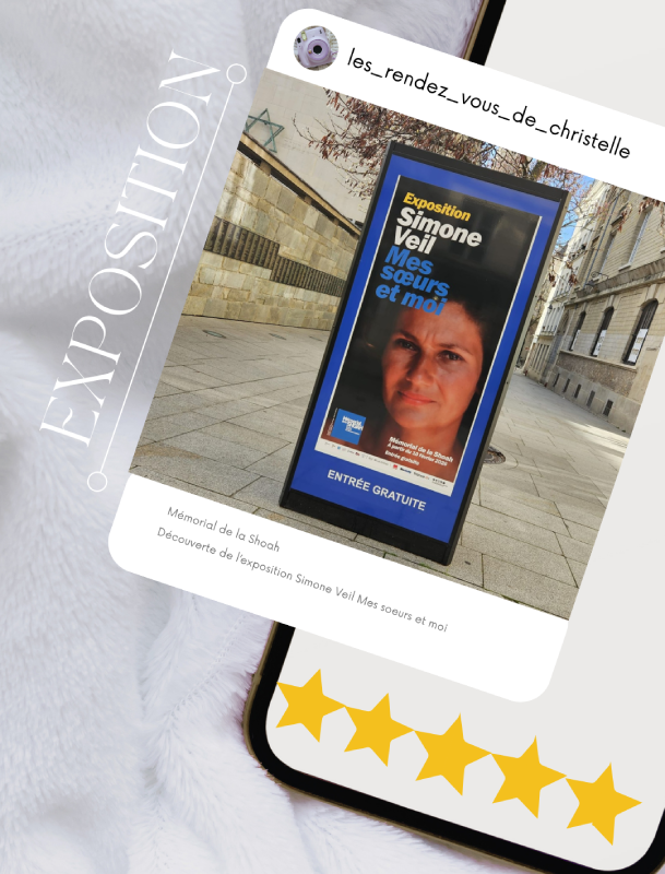 simone veil mes soeurs et moi mémorial de la shoah paris exposition notation christelle lefresne