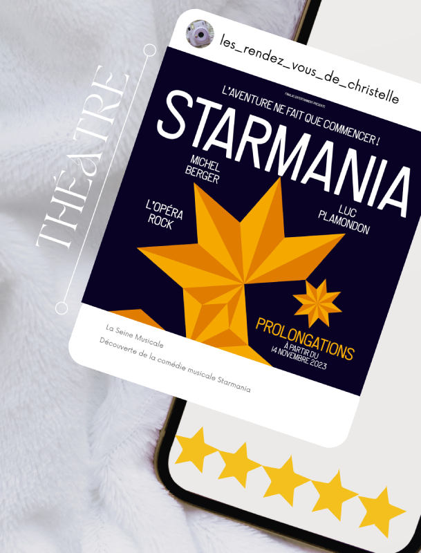 starmania comédie musicale spectacle seine musicale notation christelle lefresne