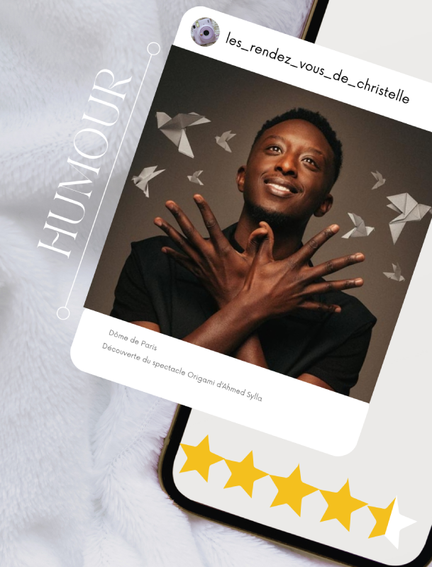 ahmed sylla humour spectacle notation christelle lefresne
