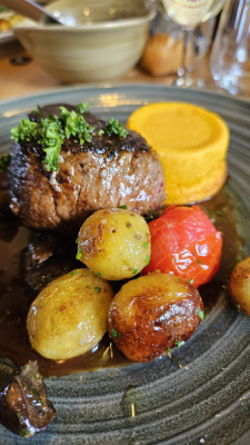 auberge du mont mercure restaurant vendée filet de boeuf christelle lefresne