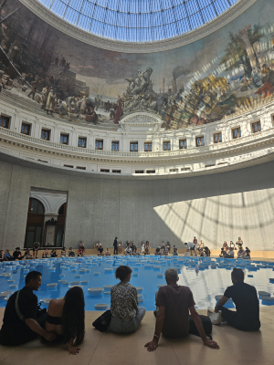 bourse de commerce clinament intérieur paris zen christelle lefresne