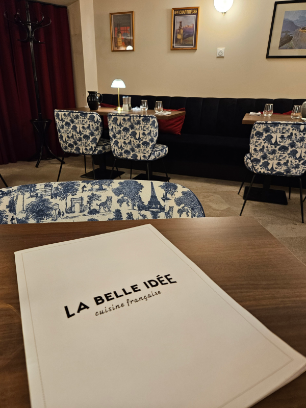 la belle idée restaurant grenoble intérieur christellel lefresne
