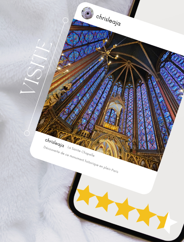 la sainte chapelle notation e visite paris christelle lefresne