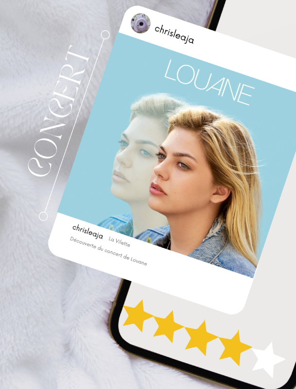 louane concert la villette notation christelle lefresne