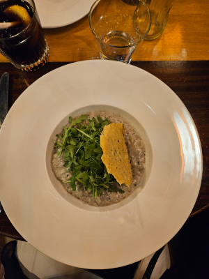 marty brasserie paris rissoto à la crème de truffe christelle lefresne