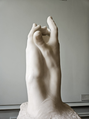 musée rodin paris sculpture main intérieur christelle lefresne