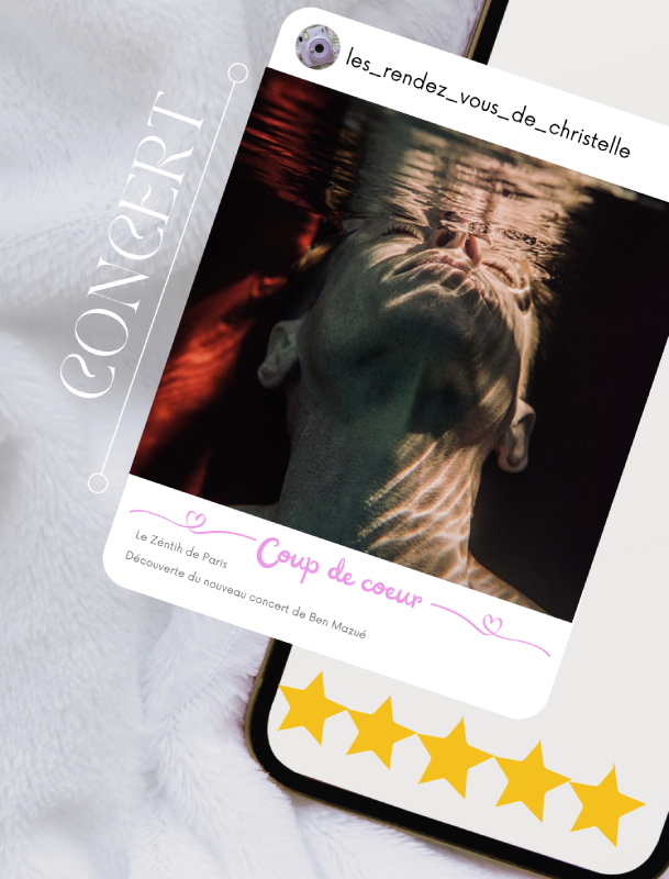ben mazué concert zénith paris nouveau concert