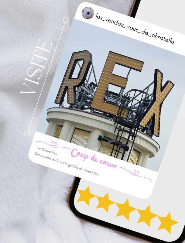 grand rex cinéma visite guidée paris sur le toit notation christelle lefresne